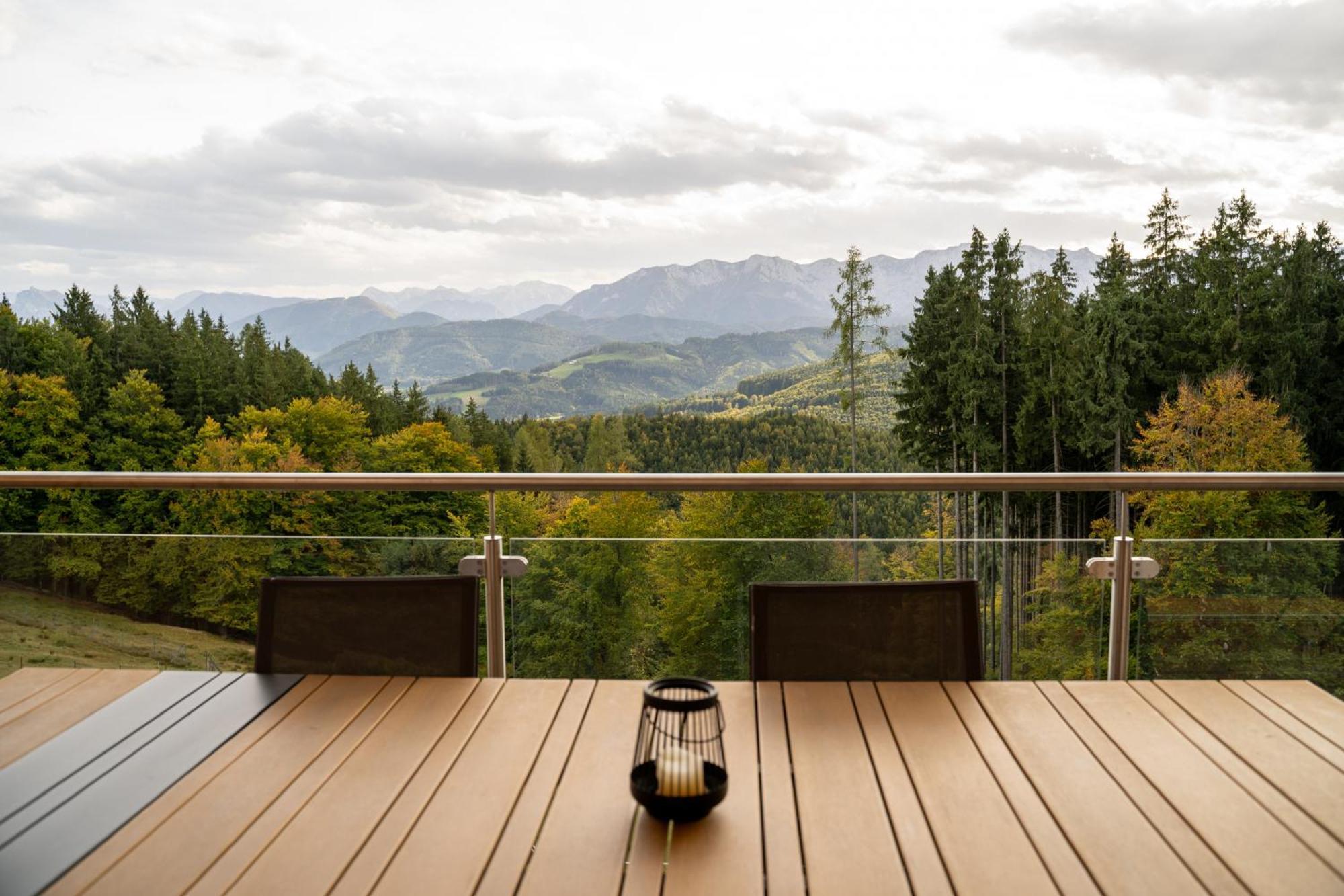 Holzhaus "Zum Schwarz'N" Apartment Aurach am Hongar ภายนอก รูปภาพ