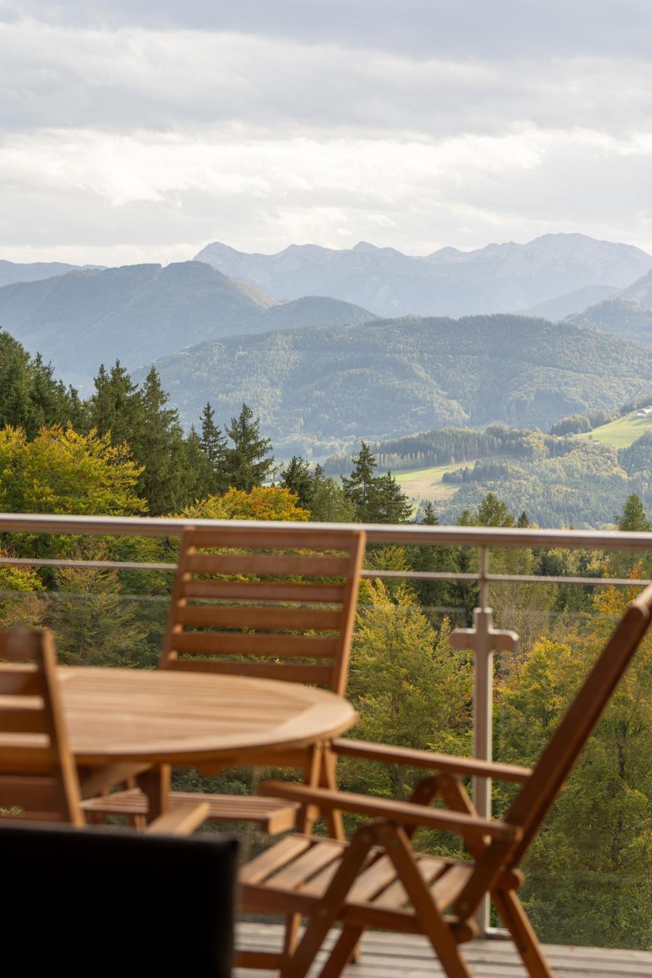 Holzhaus "Zum Schwarz'N" Apartment Aurach am Hongar ภายนอก รูปภาพ